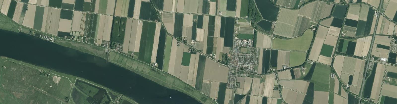 Luchtfoto van Zuid-Beijerland Buitengebied