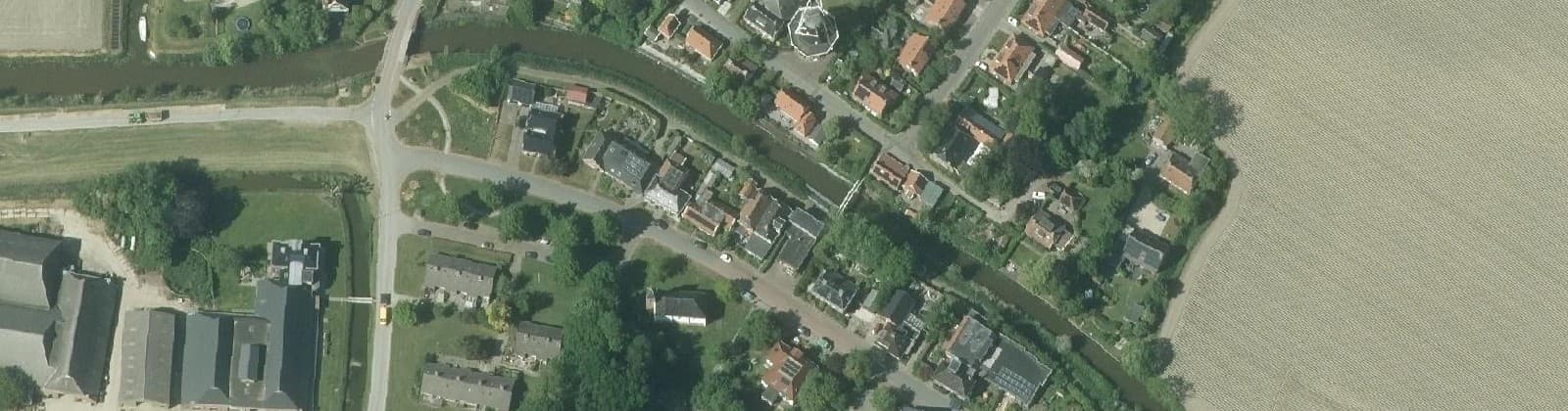 Luchtfoto van Mensingeweer