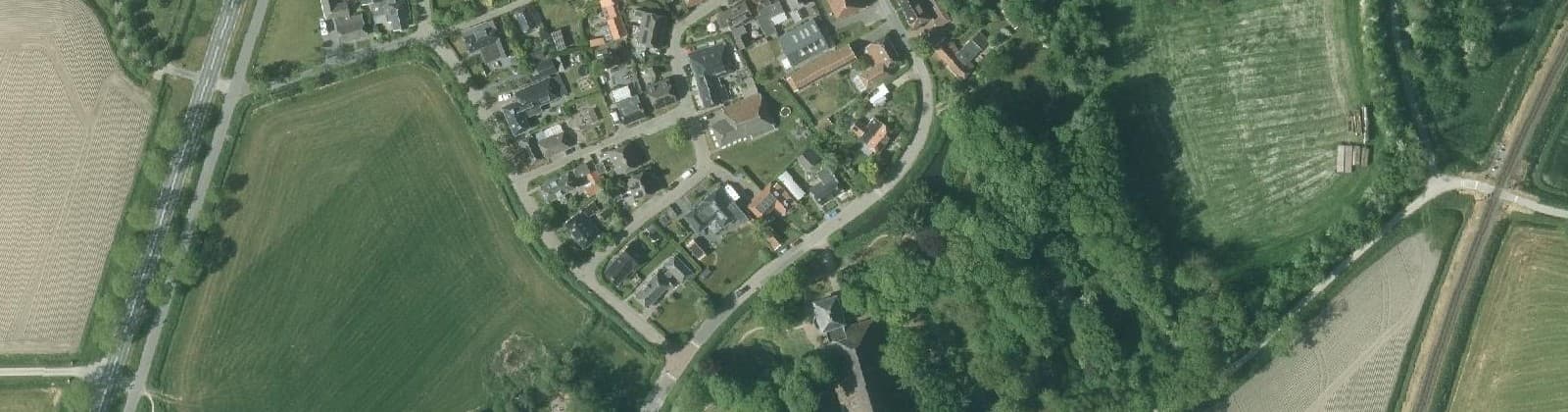 Luchtfoto van Rasquert