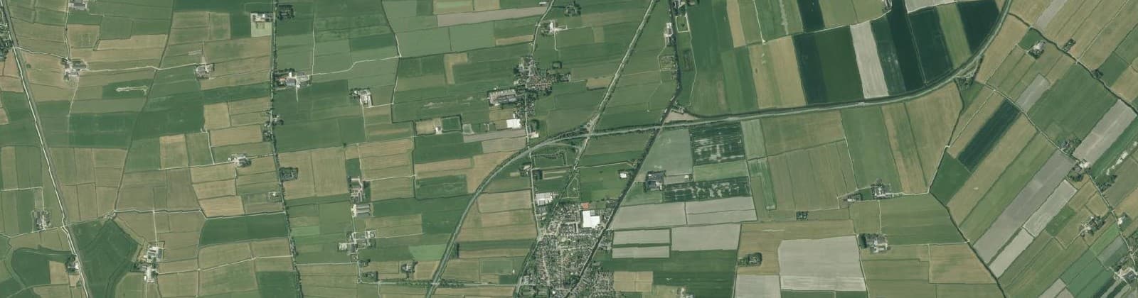 Luchtfoto van Buitengebied Noord- en Zuidwolde