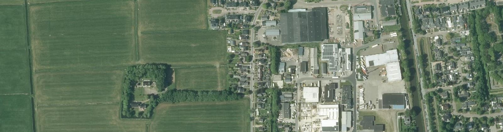 Luchtfoto van Bedum West