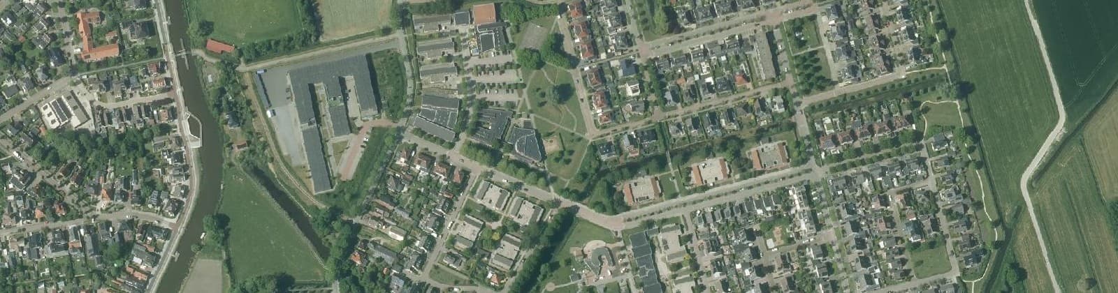Luchtfoto van Bedum Noord - Oost