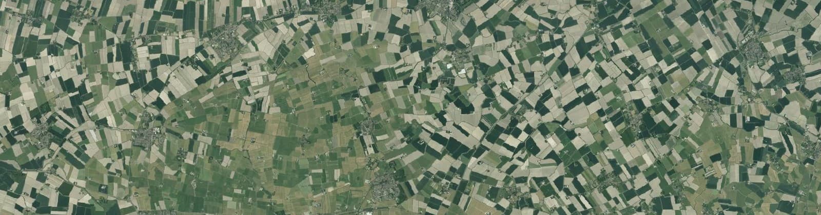 Luchtfoto van Buitengebied Kantens