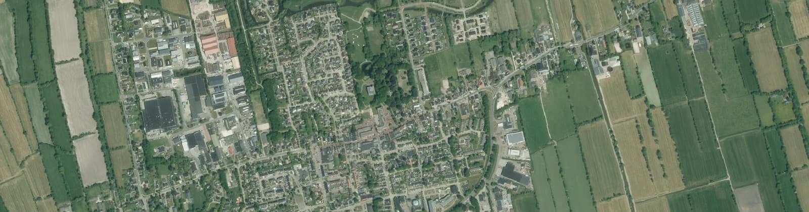 Luchtfoto van Grootegast