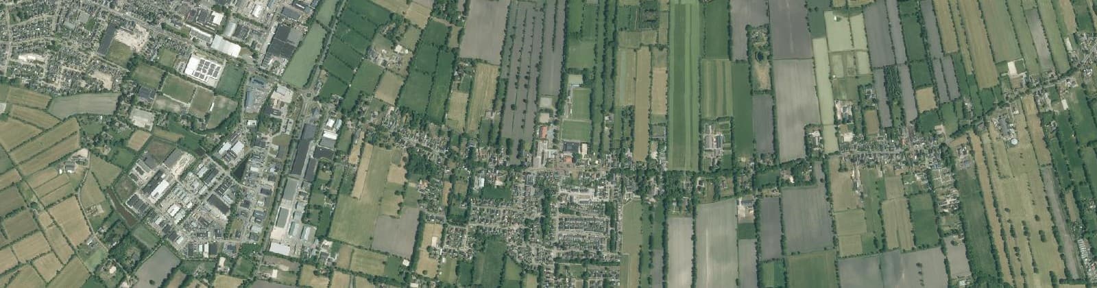 Luchtfoto van Opende-West