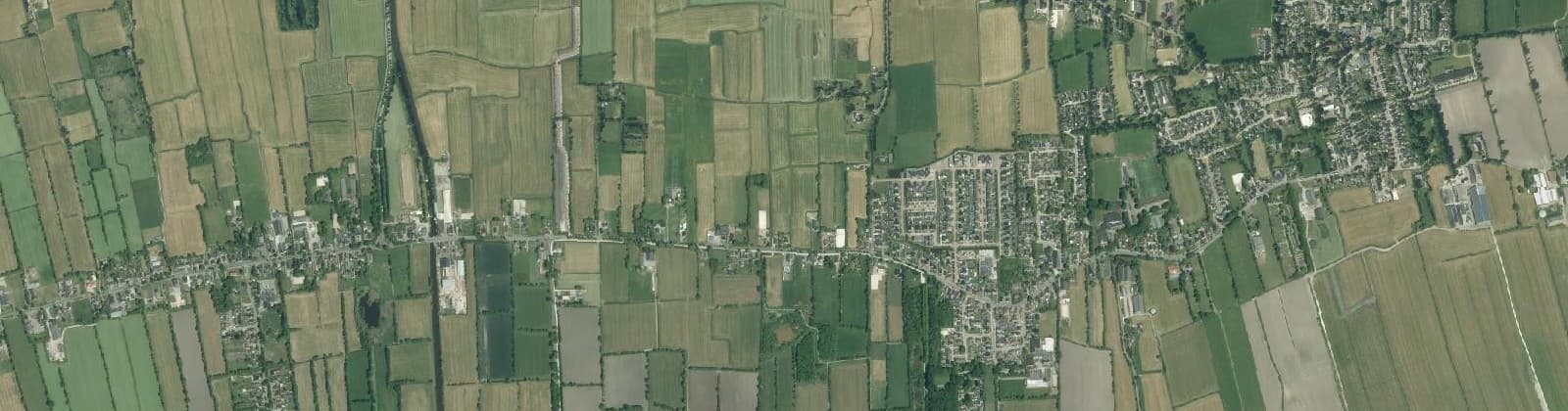 Luchtfoto van Oldekerk