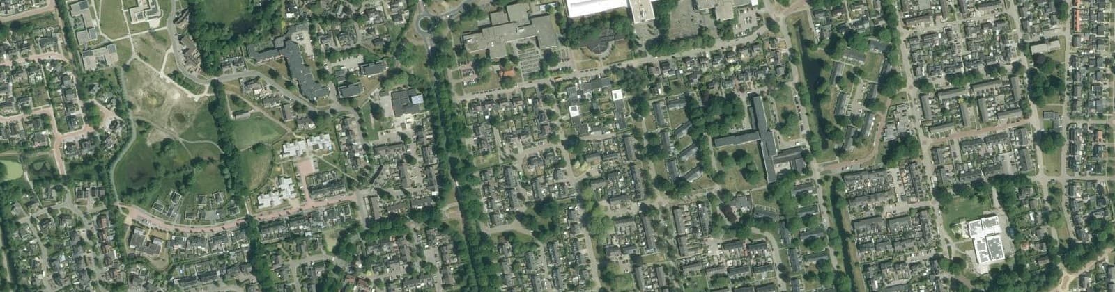 Luchtfoto van Rodenburg en omgeving