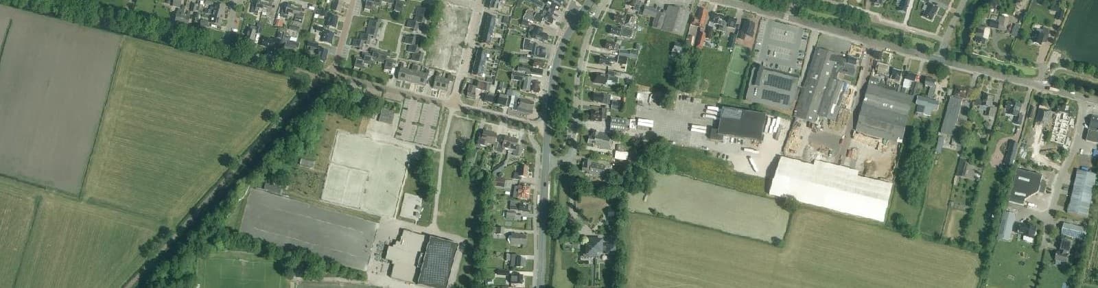 Luchtfoto van Bebouwde kom Zevenhuizen