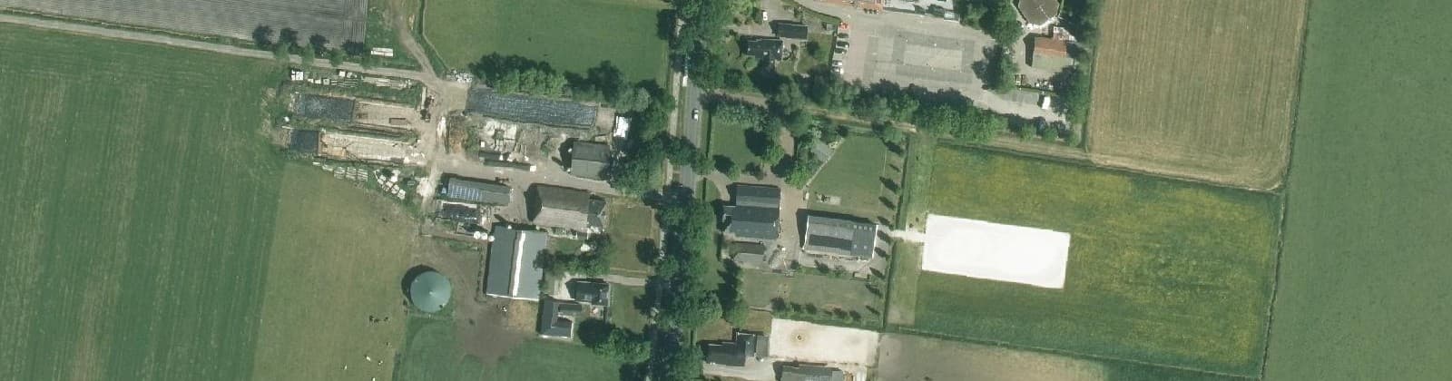 Luchtfoto van Boerenstreek