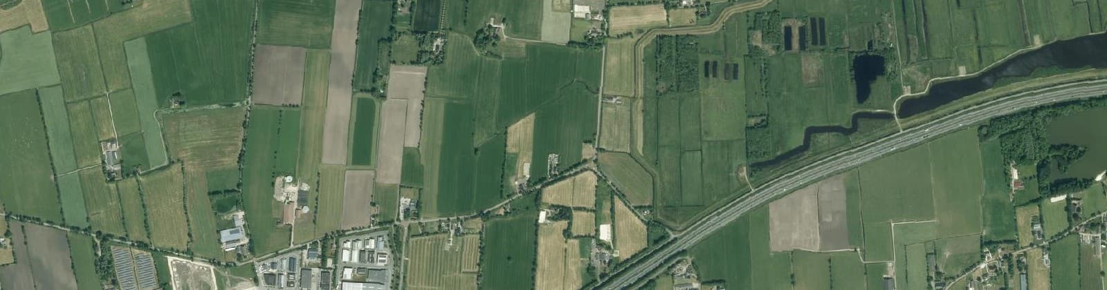 Luchtfoto van Buitengebied Midwolde