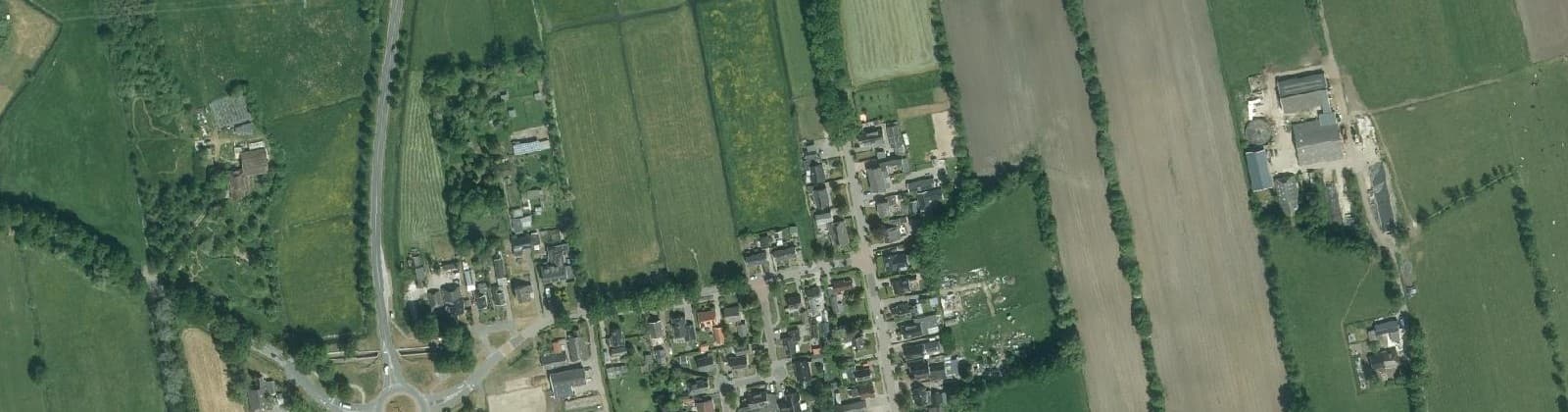 Luchtfoto van Boerakker