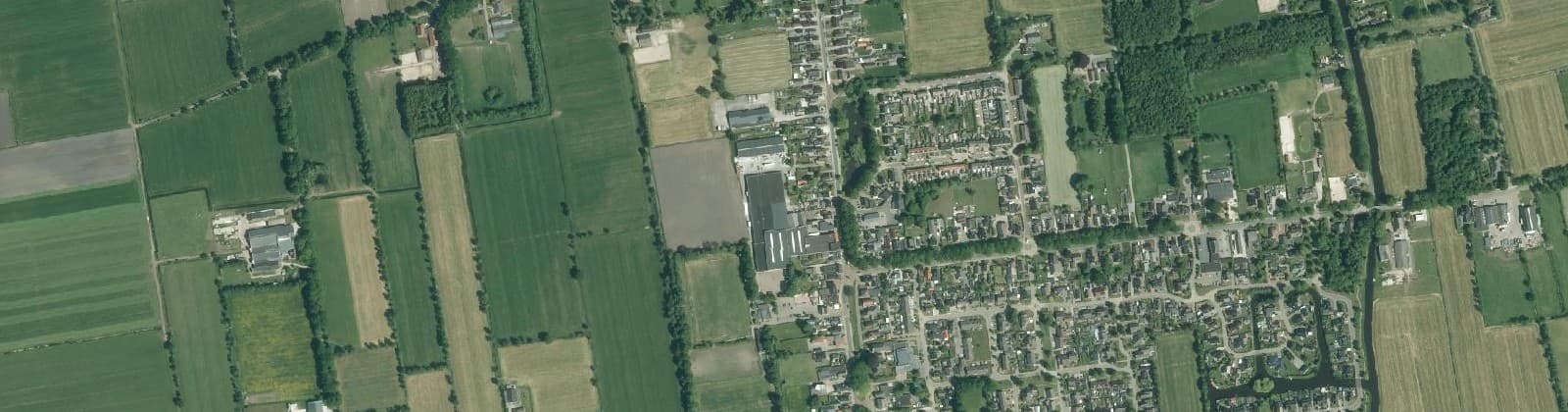 Luchtfoto van De Wilp (gedeeltelijk)
