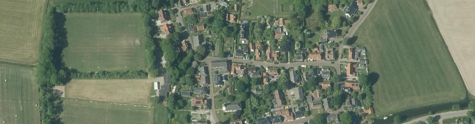 Luchtfoto van Feerwerd