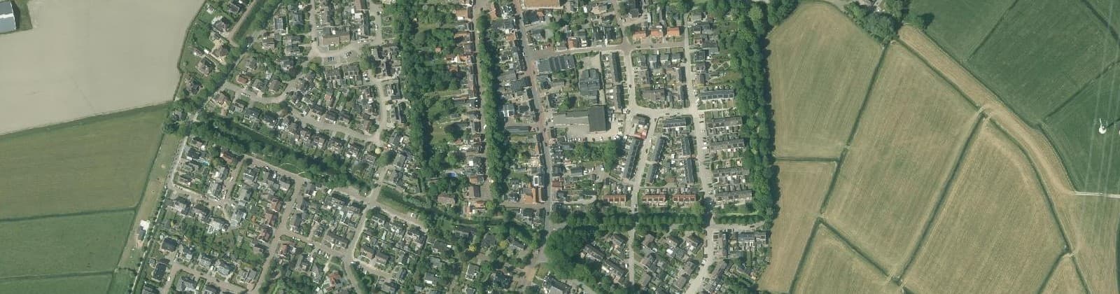 Luchtfoto van Aduard