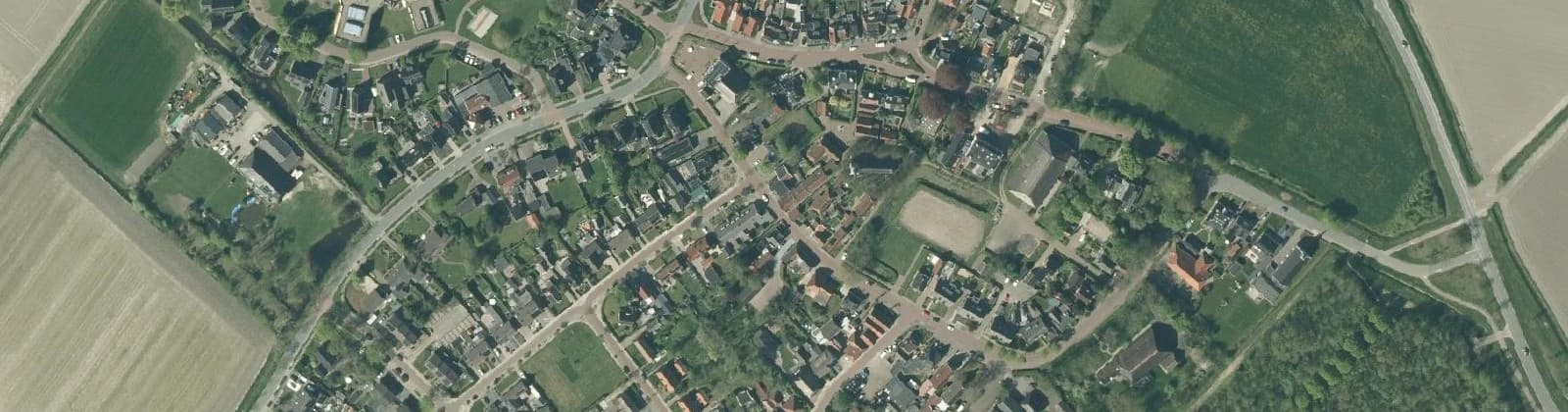 Luchtfoto van Metslawier