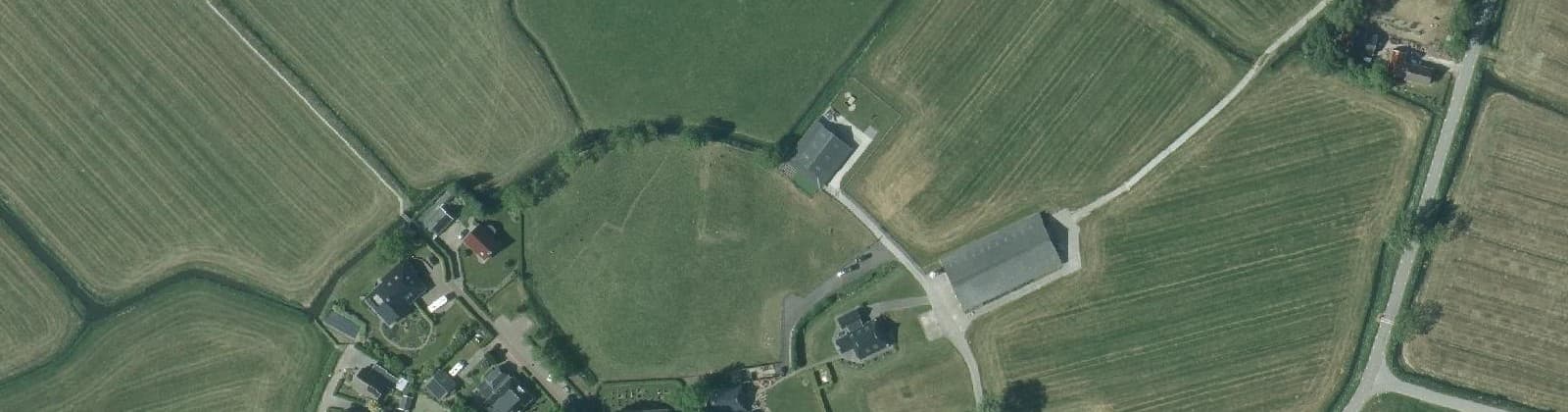 Luchtfoto van Oostrum
