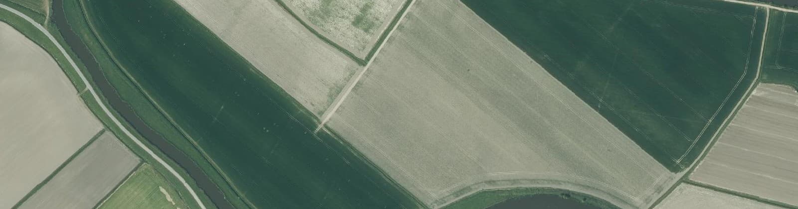 Luchtfoto van Engwierum