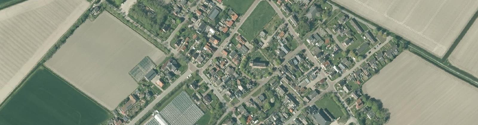 Luchtfoto van Nes