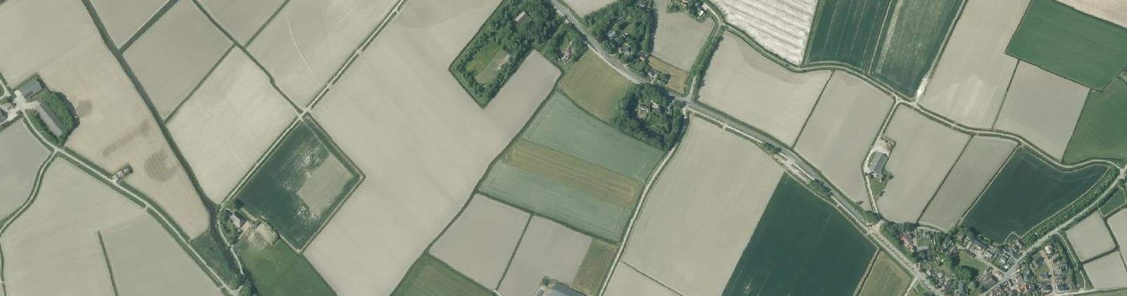 Luchtfoto van Waaxens