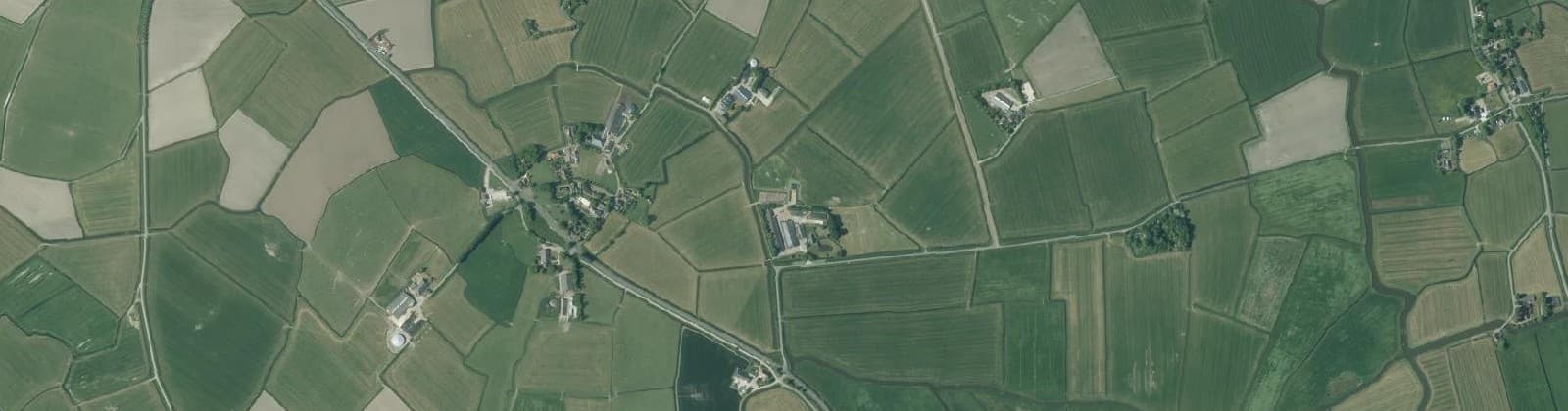 Luchtfoto van Foudgum