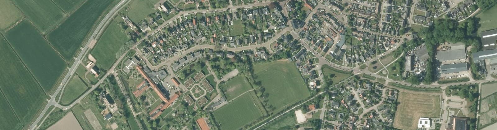 Luchtfoto van Ferwerd