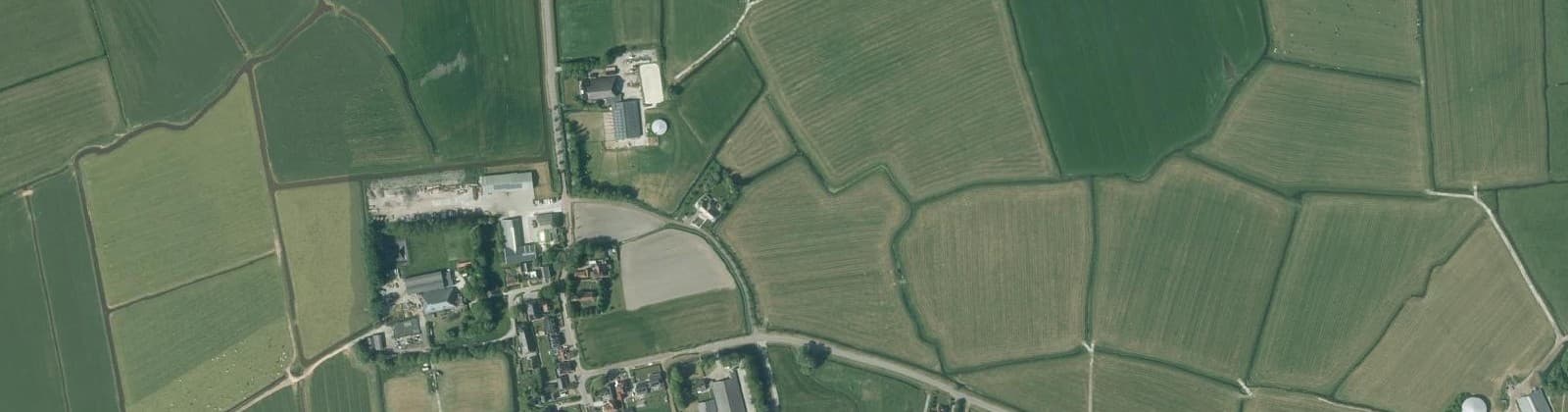 Luchtfoto van Genum