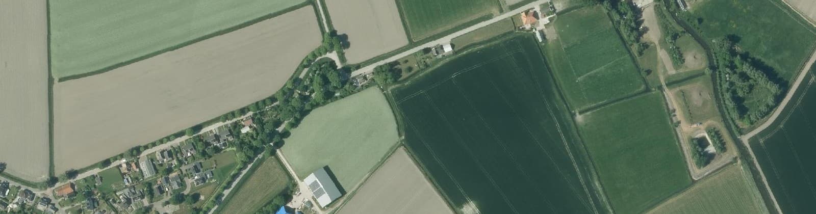 Luchtfoto van Warfstermolen