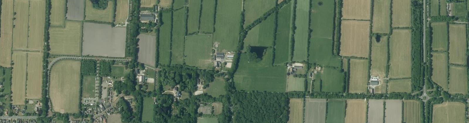 Luchtfoto van Veenklooster