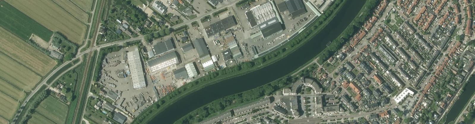 Luchtfoto van Arkel-Industriegebied-Zuid1