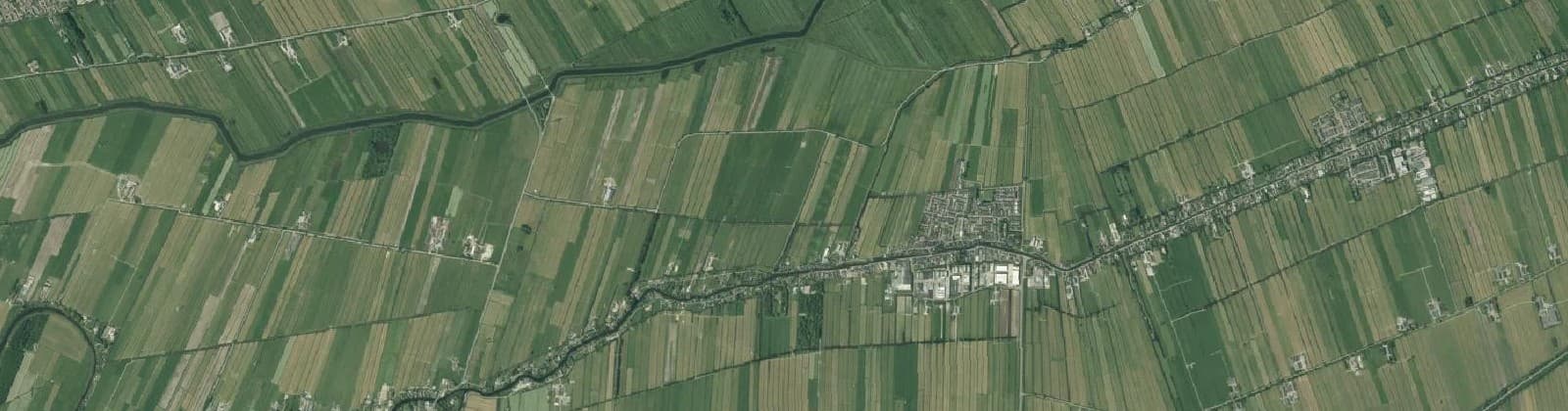 Luchtfoto van Bleskensgraaf-Buitengebied-Noord