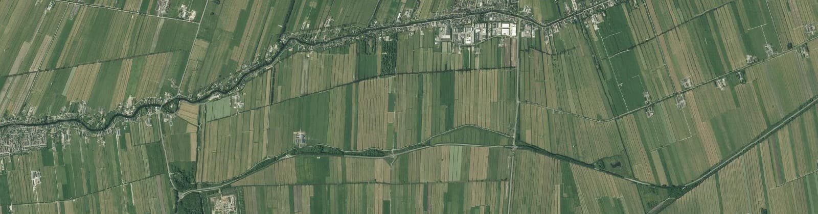Luchtfoto van Bleskensgraaf-Buitengebied-Zuid