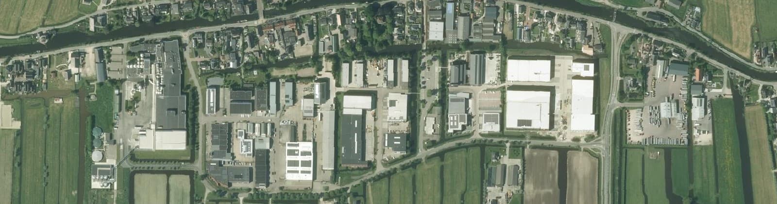 Luchtfoto van Bleskensgraaf-Melkweg