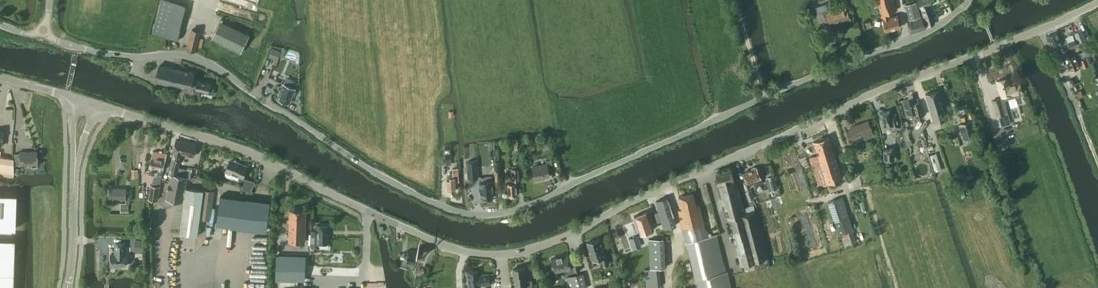 Luchtfoto van Bleskensgraaf-Hofwegen