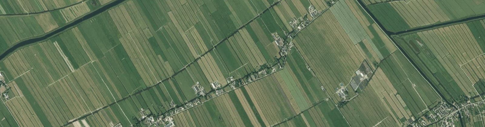 Luchtfoto van Brandwijk-Noord-Oost