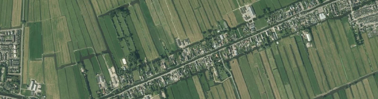Luchtfoto van Brandwijk-Zuid-West