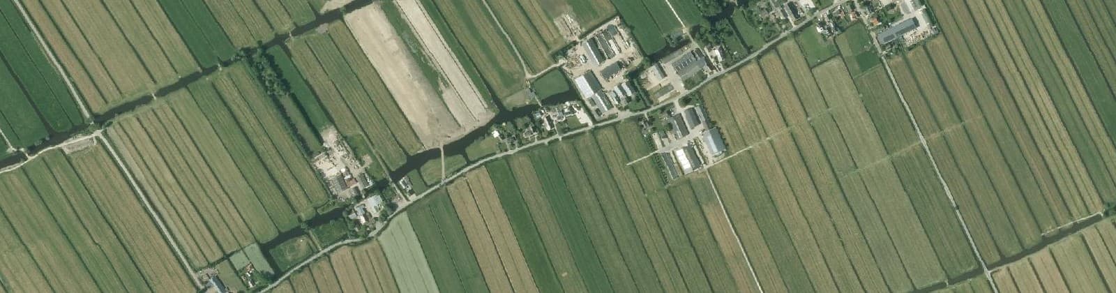 Luchtfoto van Brandwijk-Noord-West