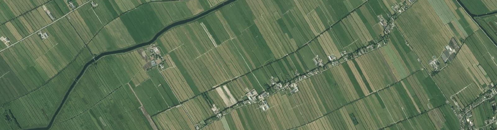 Luchtfoto van Brandwijk-Buitengebied