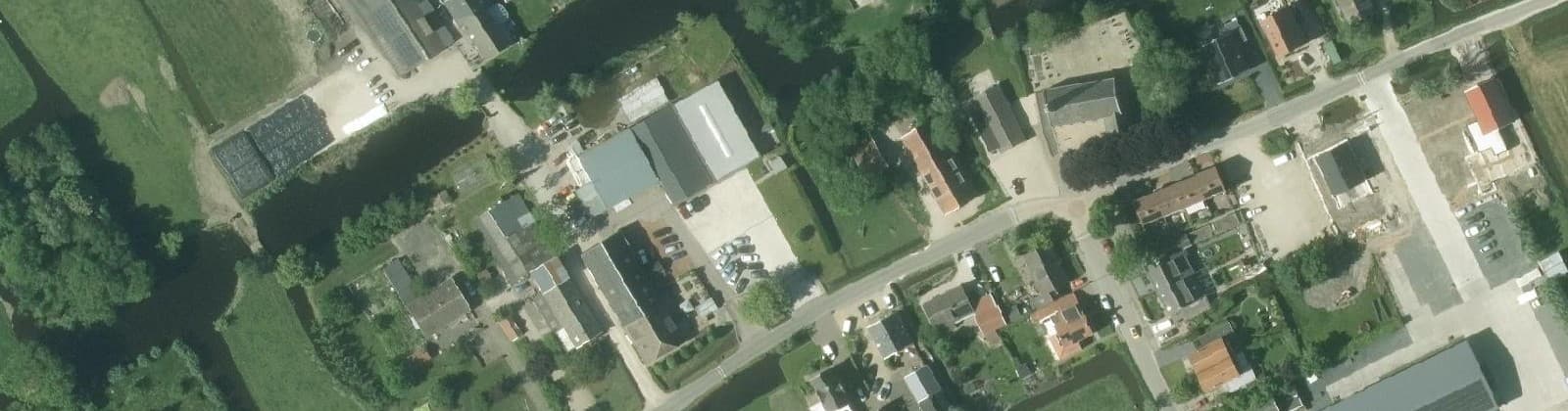 Luchtfoto van Brandwijk-Kern-Oud
