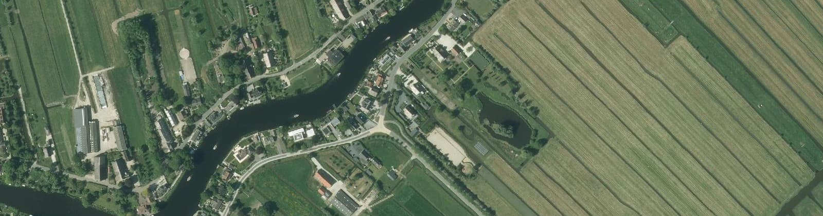 Luchtfoto van Giessenburg-West