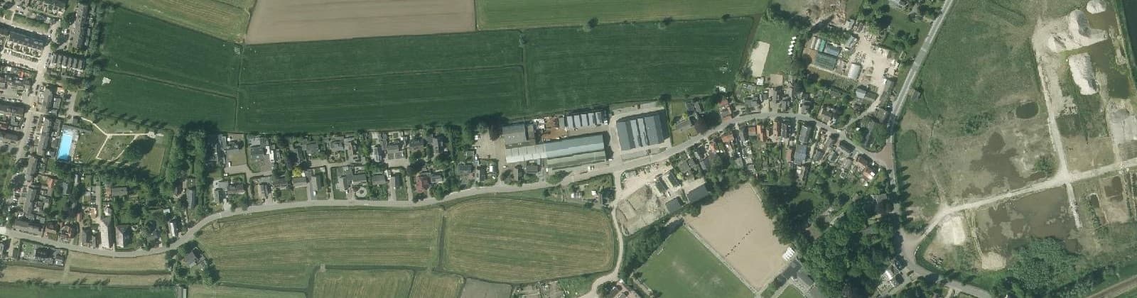 Luchtfoto van Hoogblokland-Noord