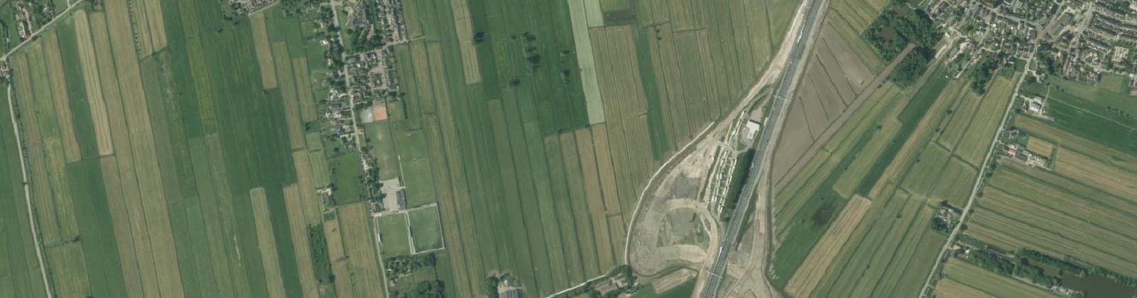 Luchtfoto van Hoogblokland-Buitengebied-Zuid
