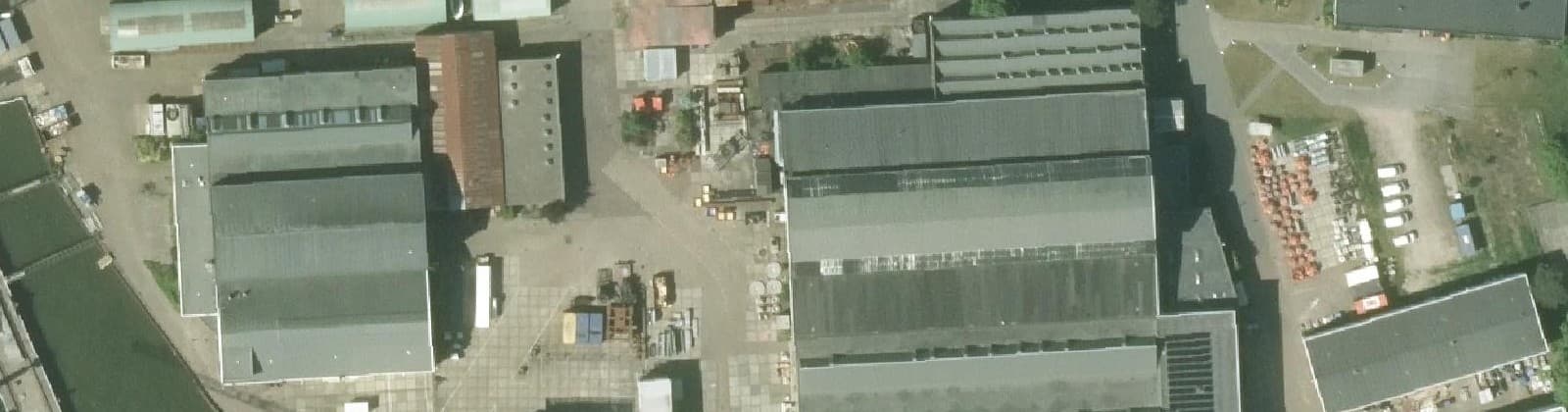 Luchtfoto van IHC-Kinderdijk