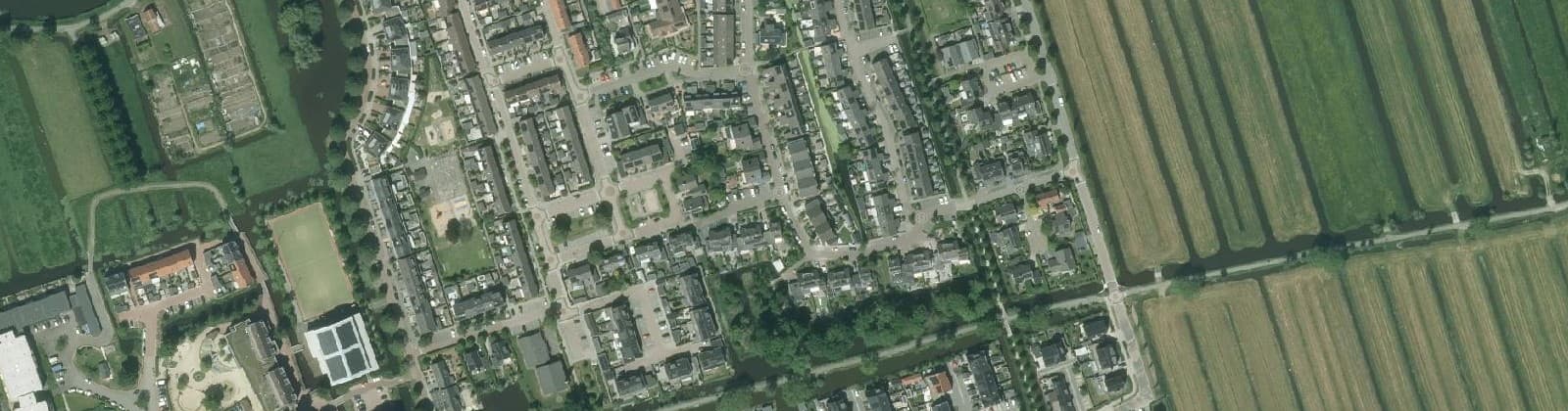 Luchtfoto van Langerak-Dorp