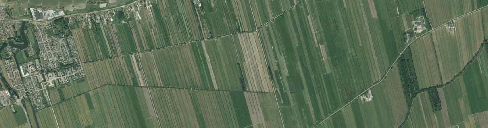 Luchtfoto van Langerak-Buitengebied