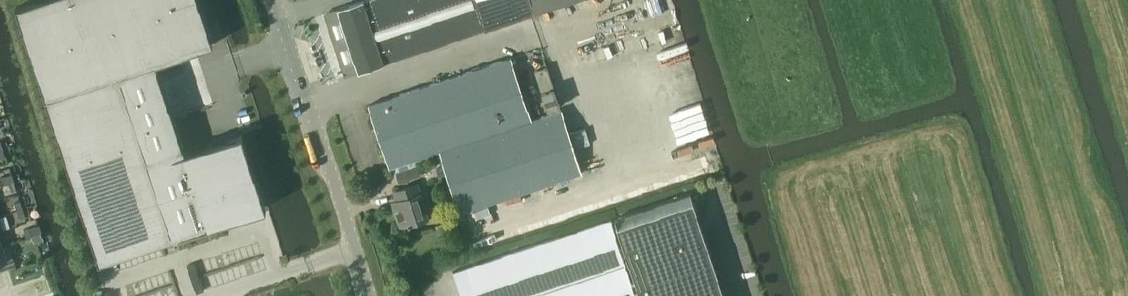 Luchtfoto van Molenaarsgraaf-Polderweg-oost
