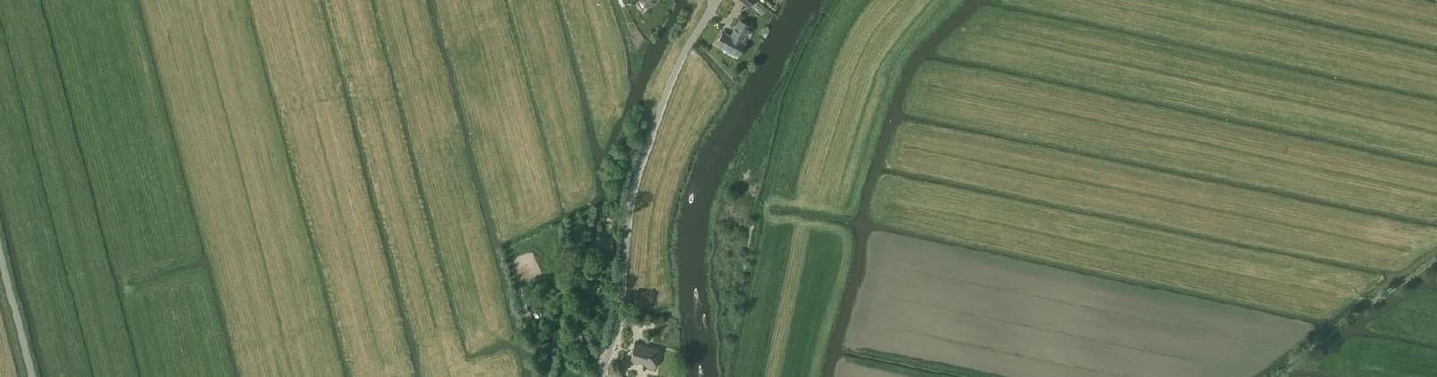 Luchtfoto van Noordeloos-Overslingeland