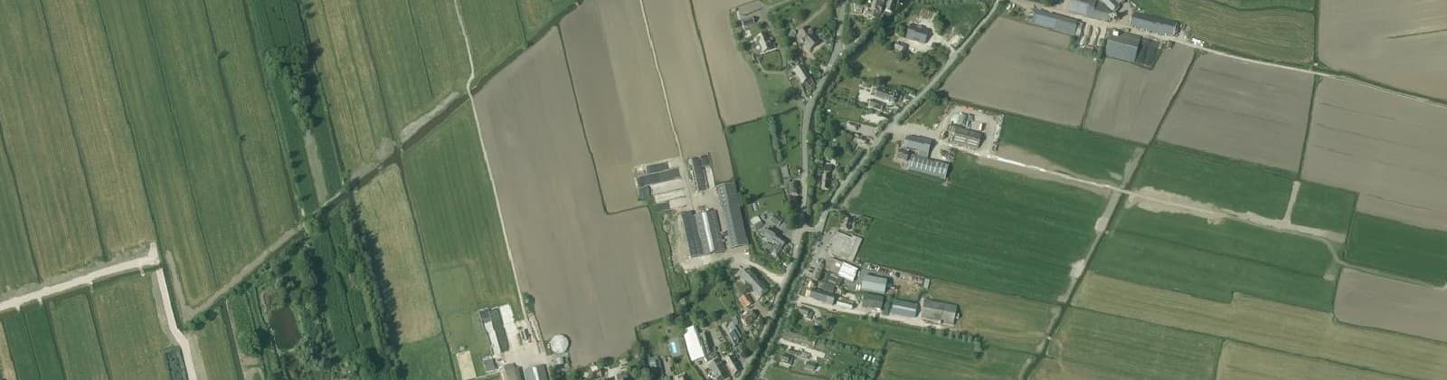 Luchtfoto van Noordeloos-Oost