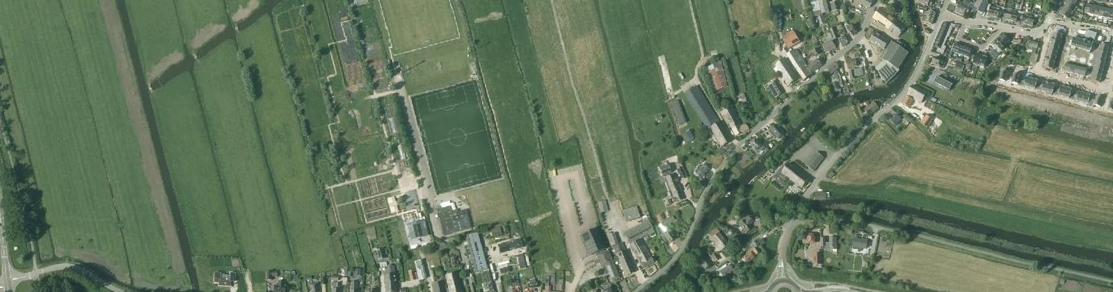 Luchtfoto van Noordeloos-West