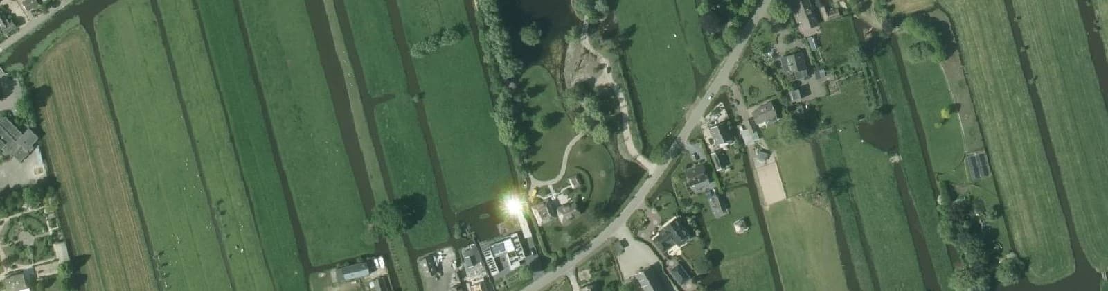 Luchtfoto van Ottoland-Langezijde