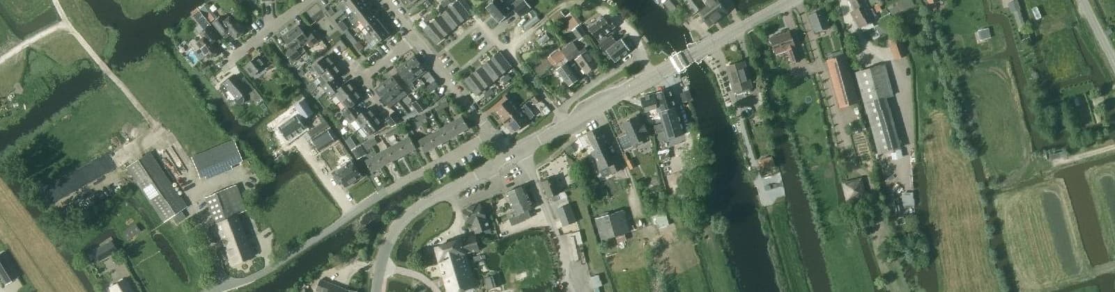 Luchtfoto van Ottoland-Dorp-West